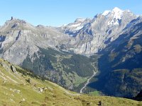 DSCN2546  Oeschinensee and Bluemlisalp
