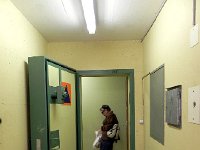 DSCN2411  It&#39;s always good to know where the facilities are, in this case, in the fallout shelter!