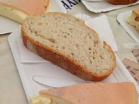IMG 0686  a slab of cheese, bread,