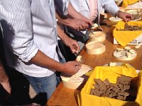 IMG 0709  Meanwhile, the staff prepares bread and cheese