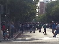 20140928 175531  Much of the city seemed to be going to the game.