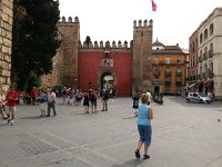 20141001 142736  The entrance to Reales Alcazar, which we did not visit.