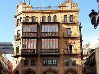 20141001 173447  We took a break in a wonderful square,