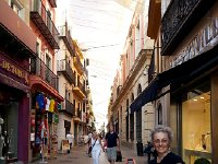 20141001 173544  We went further afield, along a major pedestrian shopping route, thanks to Christine&#39;s handy-dandy Sevilla tourist app.