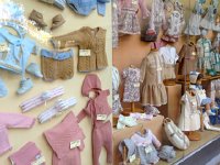IMG 0752  We wandered into the baby clothes and christening costume neighborhood and were sorely tempted! The clothes were beautifully made and very Retro, like back to the 1950&#39;s!