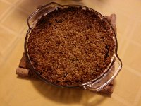 20150406 202150  a giant granola cookie...