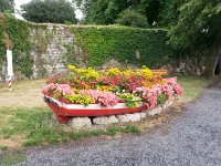 20150801 153555  Boat as planter along the lakefront