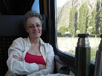 DSCN4408  The training hike required us to leave early and travel up the Valais, over the Lötschberg and down to Frutigen