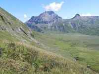 DSCN4426  Starting up the pass with the Gross Loner (great name!) in the distance