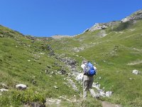 DSCN4427  Our goal is that rocky summit in the middle of the picture