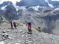 DSCN4432  They will ride down the ridge to the pass