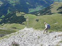 DSCN4443  The rest of the trail is far below us: