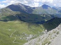 DSCN4450  CP on the trail with Albristhore in the distance