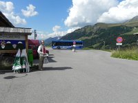 DSCN4466  The bus at Bühlberg, 600 m about Lenk