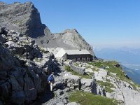 DSCN4391  Approaching the Cabane at 2262 m