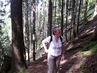 20150802 154821  2 August - climbing up Le Cubly via a new route