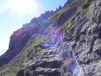 DSCN4552  Another case of chiseled into the clif