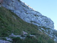 DSCN4553  The trail runs from left to right; there are people on it