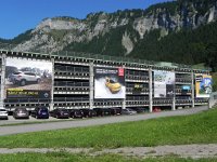 DSCN4619  the parking garage for the ski area