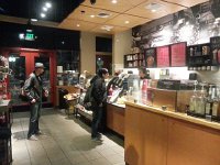 20151212 060835  Dec 12 - breakfast at the Sacto Train Station Starbucks