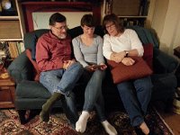 20151231 205333  Looking at photos of Val