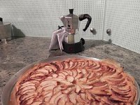 DSCN5699  but there was dessert and a cool little electric mokka pot!