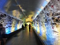 20151223 121909  Down an elevator and through a tunnel to Carrefour we go