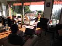 DSCN5712  We flew to Nice and trained to Eze sur Mer