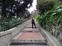 DSCN5813  Christine headed up the Rock