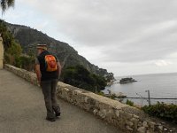 DSCN5845  Christine and I go for a walk up to Eze