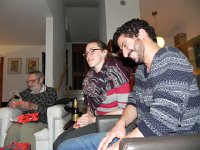 DSCN5925  Whatever it is, Bi and Nico find it amusing