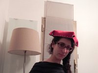 DSCN5928  and she gets a funny hat!