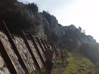 20151226 095321  Skirting the cliffs we approach the top