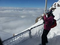 20150228 124635  12:45 - above the clouds on Rothorn