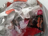 20150111 125103  11 Jan - proof that most of our trash now is packaging