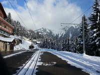 20150125 144317  Looking up toward Perche and la Piste du Diable