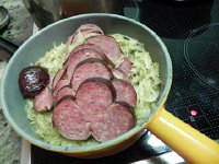 DSCN3092  A winter evening&#39;s meal if there ever was one.