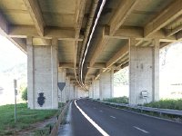 20150721 144314  21 July - riding out to Hornbach to return the piece that wouldn&#39;t work: the A9 autoroute from below