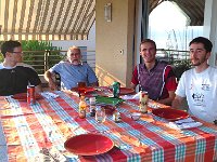 IMG 1560  12 July - young bicyclists from Quebec