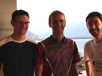 IMG 1561  François, William ( a cousin) and Charles