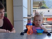 IMG 1570  The first &#34;meal experience&#34; at RGB is a sunny one on the balcony