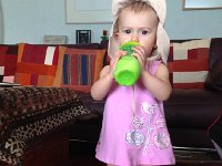 IMG 1574  But she has a solid grip on the cup