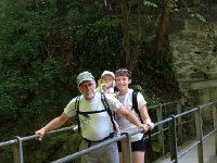 IMG 1598  Up in the Gorges du Chaudron everything was fine (especially with travel blankie)