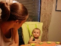 20150716 210212  Brigitte and Val contemplate the situation. What are we going to do now?