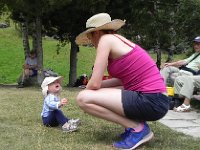 DSCN4142  Brigitte and Val decide to go check out the premises.