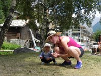 DSCN4150  Tossing the pine cone is better than eating it!