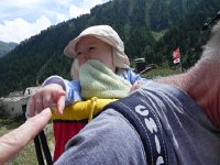 DSCN4179  Travel blankie sure is soaked by this time.