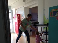 IMG 1637  Wandering the empty halls while waiting for the doctor.