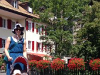 IMG 1651  Headng to the beach for a dip.