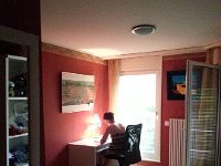 20150722 160354  Vivianne enjoying the red room